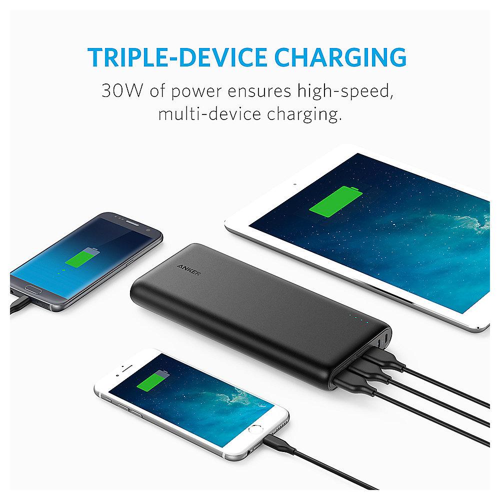 Anker AK-A1277011 PowerCore 26800 Powerbank 26800mAh Schwarz